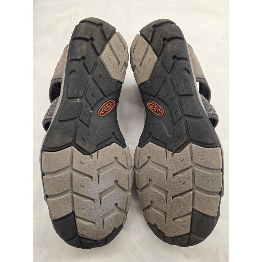 KEEN Clearwater CNX Men's Sandals Size 11 Gray Rust Waterproof Hiking Water Shoe - Picture 8 of 8
